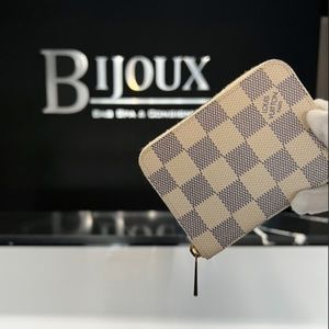 Damier Azur Mini Zippy Wallet